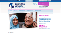 Desktop Screenshot of carershub.org.uk
